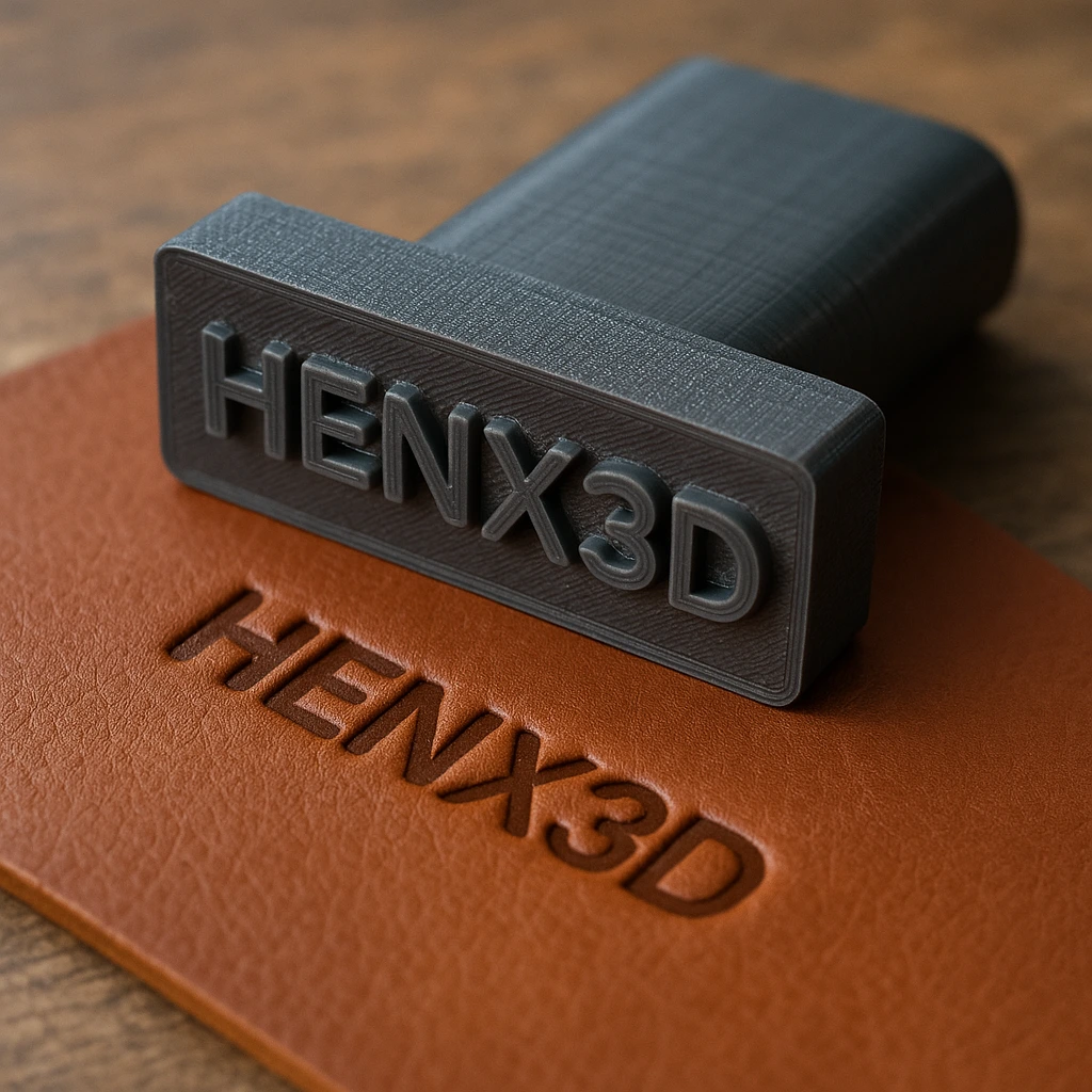 Branding Stempel - Prototyp zur Serie