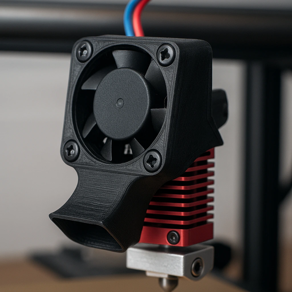 Hotend-Luftkanal Carbon-PETG